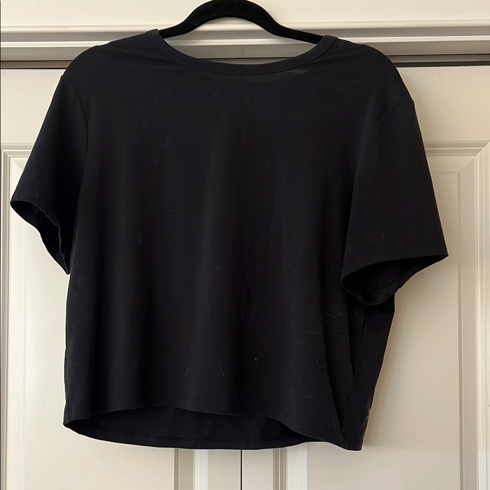 All in Motion Black Workout Crop